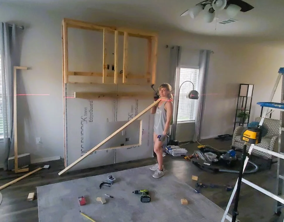 Building Fireplace DIY