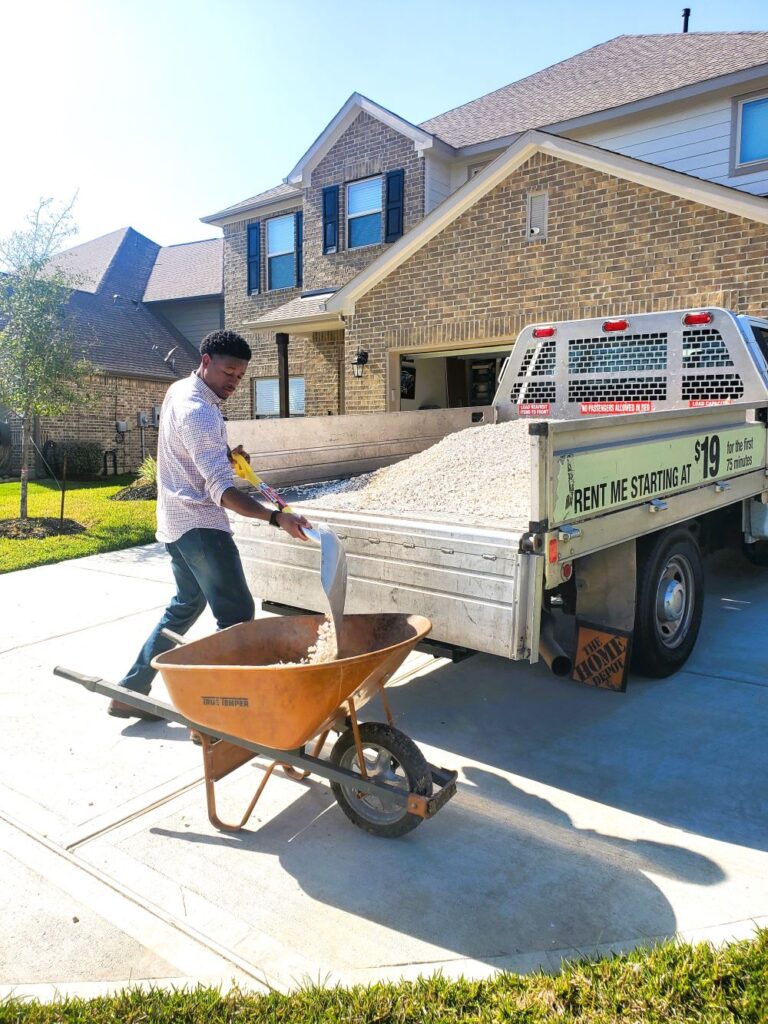 cheap way to get gravel