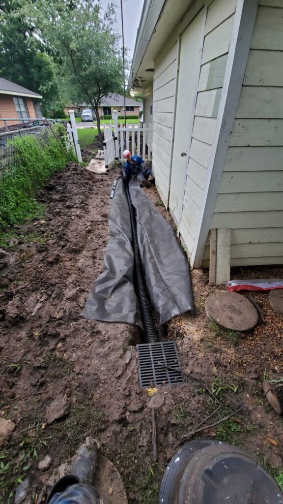 How To Install A French Drain (torrential Rain Drainage Solution)