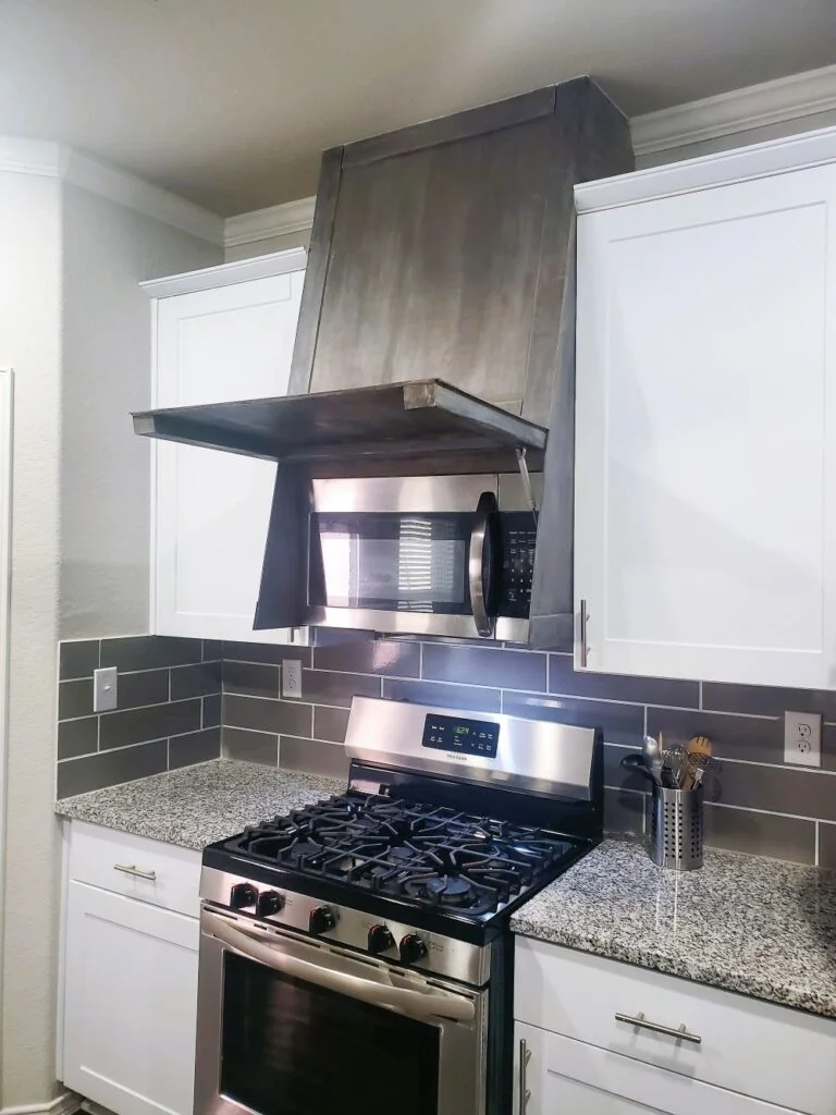 Microwave After with Range Hood