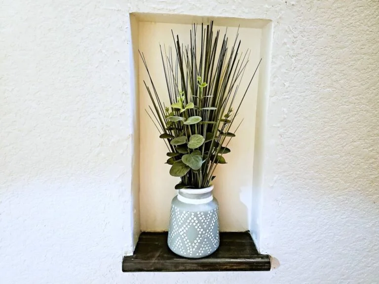 How to Build A Recessed Wall Niche