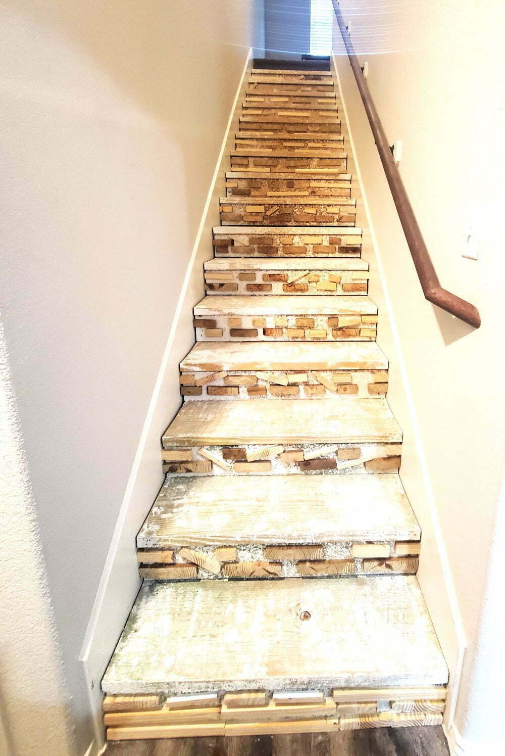 DIY Stairs Makeover on a Budget (5 Easy Steps to Replace Carpet with Wood)