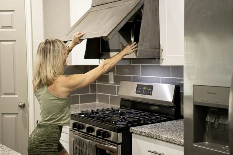 DIY Range Hood Microwave Cover: Hide Your Microwave in Style