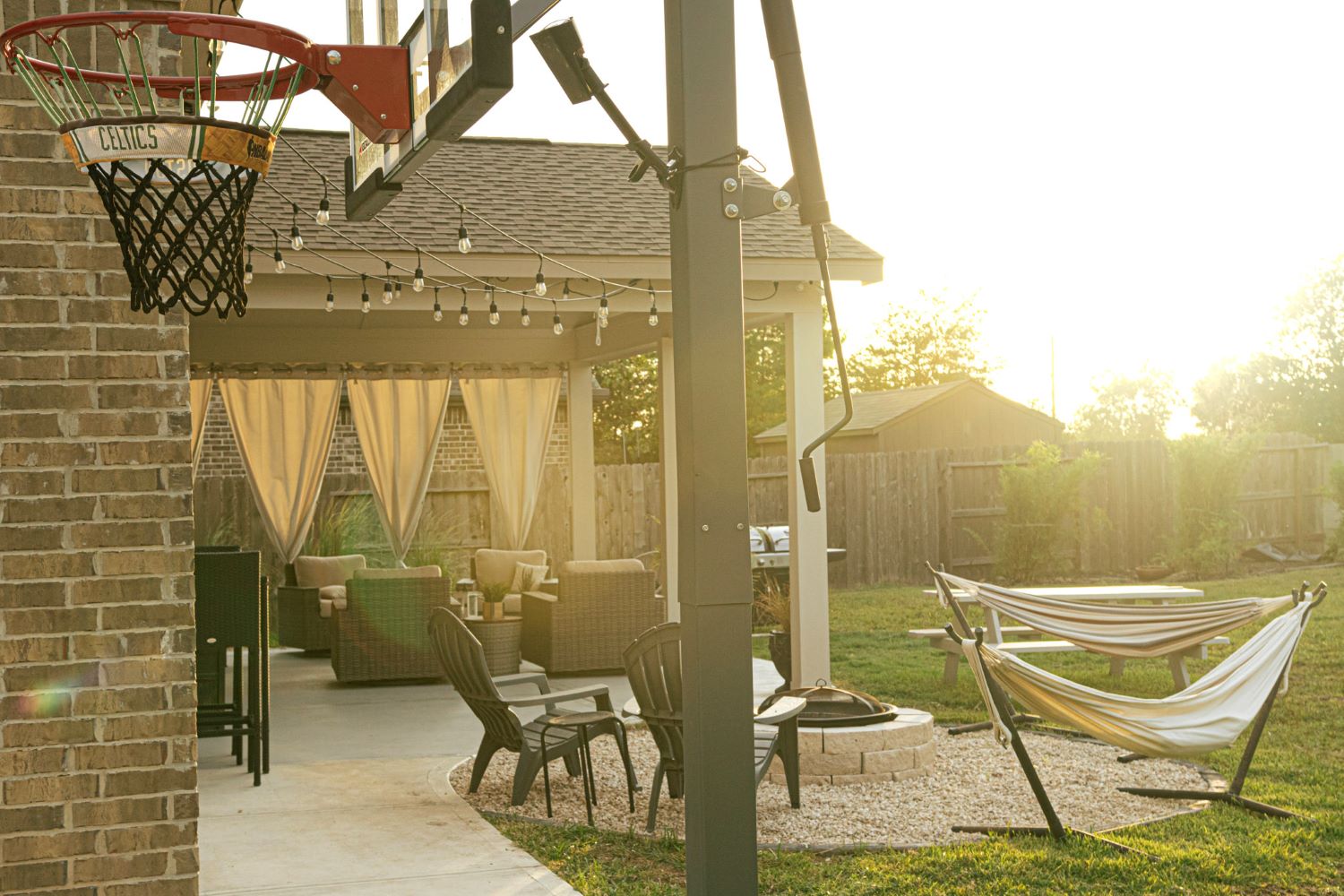 backyard entertainment