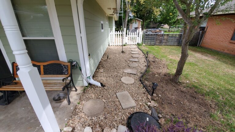 How to Install a French Drain (Torrential Rain Drainage Solution)
