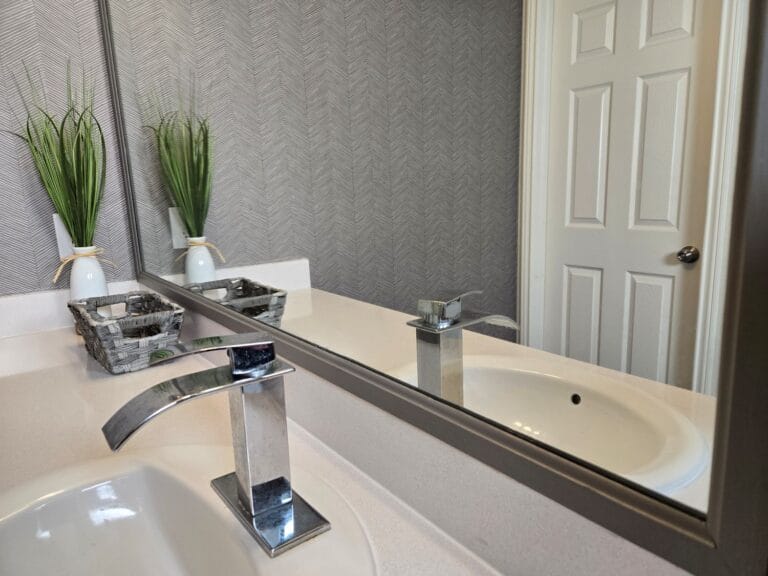 DIY Bathroom Mirror Frame: Budget-Friendly Upgrade for Builder-Grade Mirrors