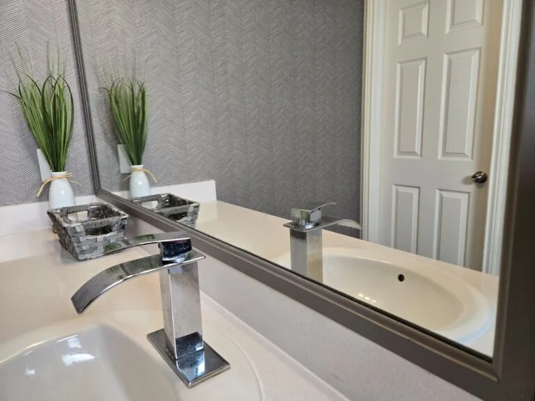 DIY Bathroom Mirror Frame: Budget-Friendly Upgrade for Builder-Grade Mirrors